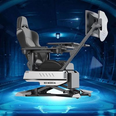 Metal Cockpit Workstation Recliner Gaming Computer Chair met ontwerp met nul zwaartekracht