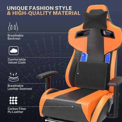 OEM ODM Acceptabele ergonomische speelkantoorstoelen met lumbale steun