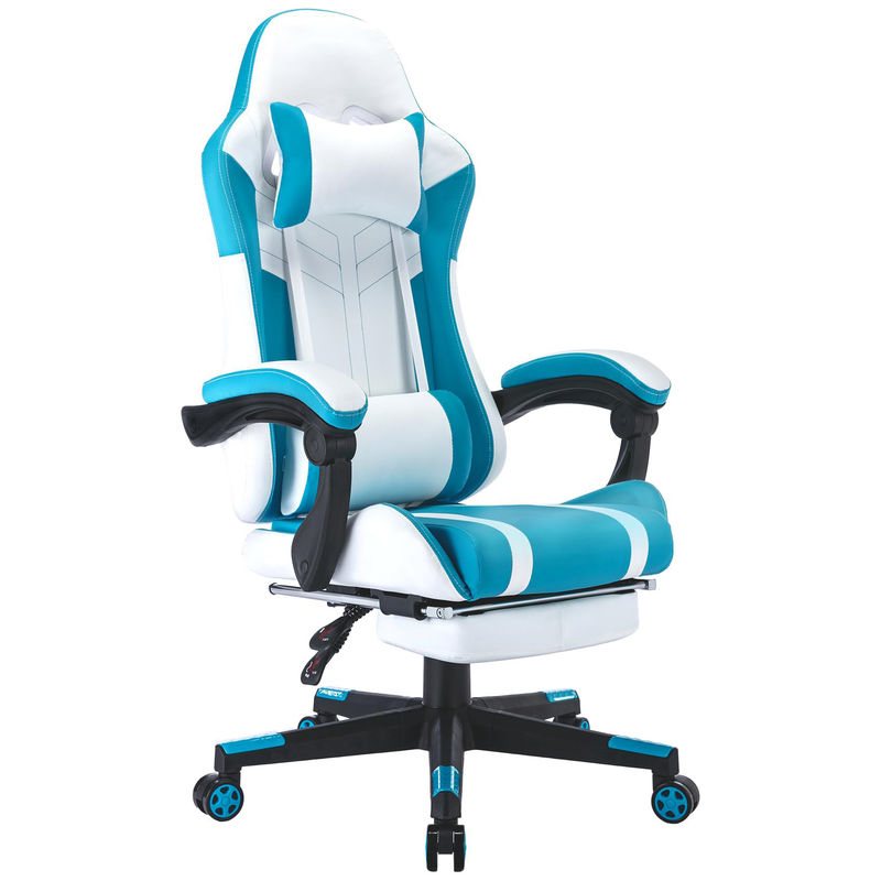 Op maat gemaakte kleur ALINUNU High Back Video Ergonomische Racing PC Spelstoel met voetsteun
