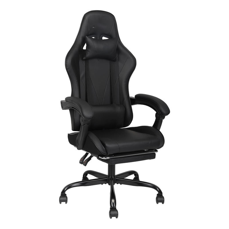 Maximaal gewicht van 300 pond High Back Gaming Chair met voetsteun en leunstoelfunctie