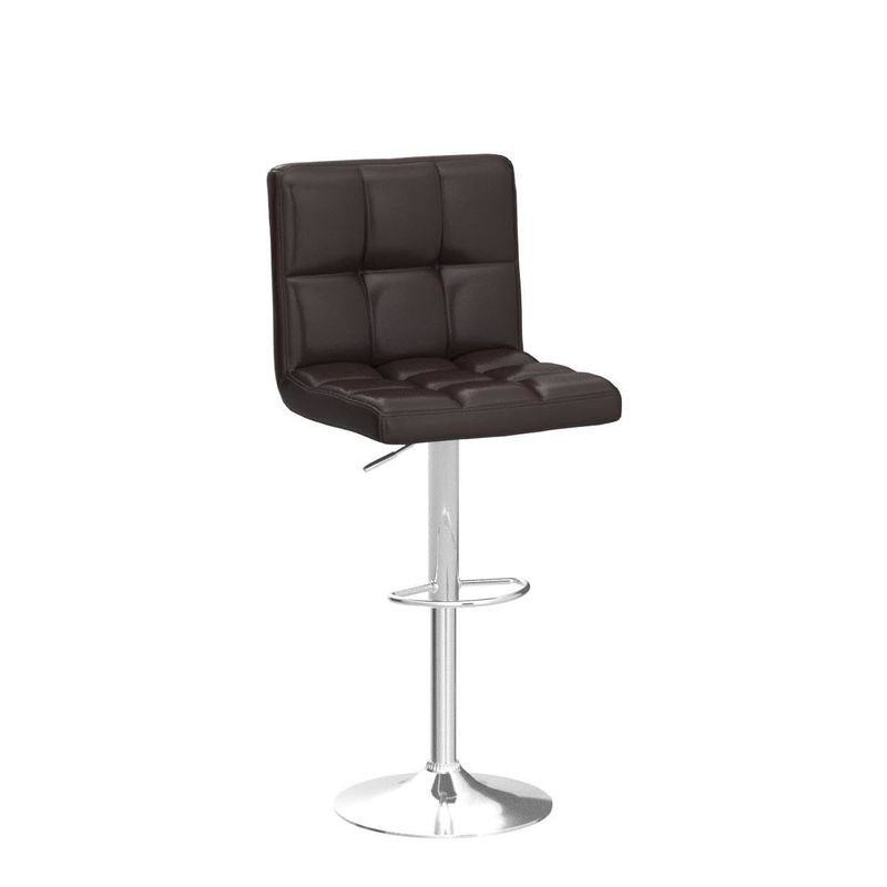 Hoogteverstelbare moderne barstoelen met draaibare PU leerstoel 19.5 &quot;D x 17&quot; W x 36.5 &quot;H
