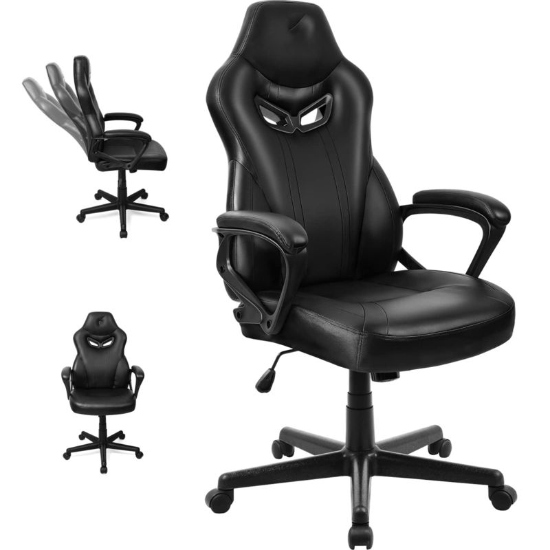 ALINUNU Direct Lumbal Support Racing Gaming Chair voor volwassenen 21&quot;D x 25&quot;W x 43&quot;H