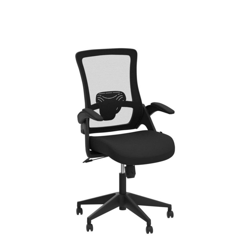 Flip-up Armrest Mesh Executive Lumbal Support Draaiende stoel voor Home Office door Alinunu