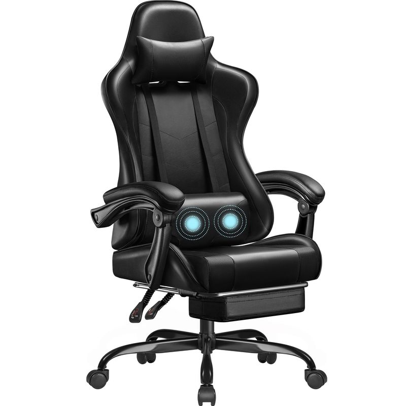 Stijl Draaiende stoel met lumbale steun of spelruimte ALINUNU Custom Racing Razer
