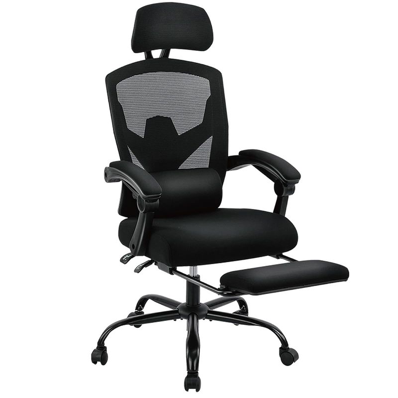 Achtergrens rollende draaiende leunstoelen voor kantoor 360 draaiend/ hoogte aanpassen 34,4 pond
