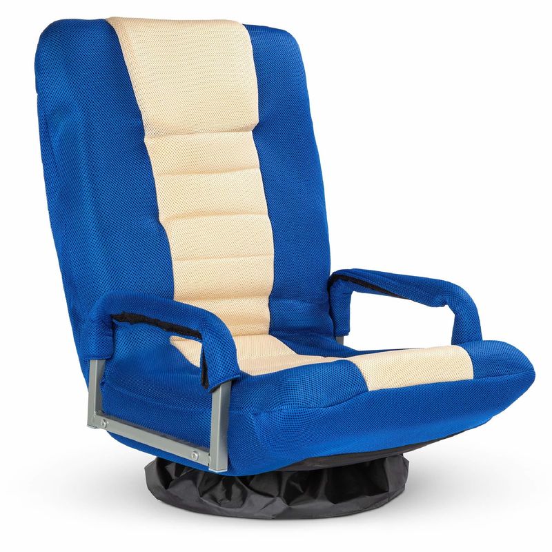 Moderne design ALINUNU Draaiende gaming stoel voor TV 360 graden Multifunctionele vloer rocker
