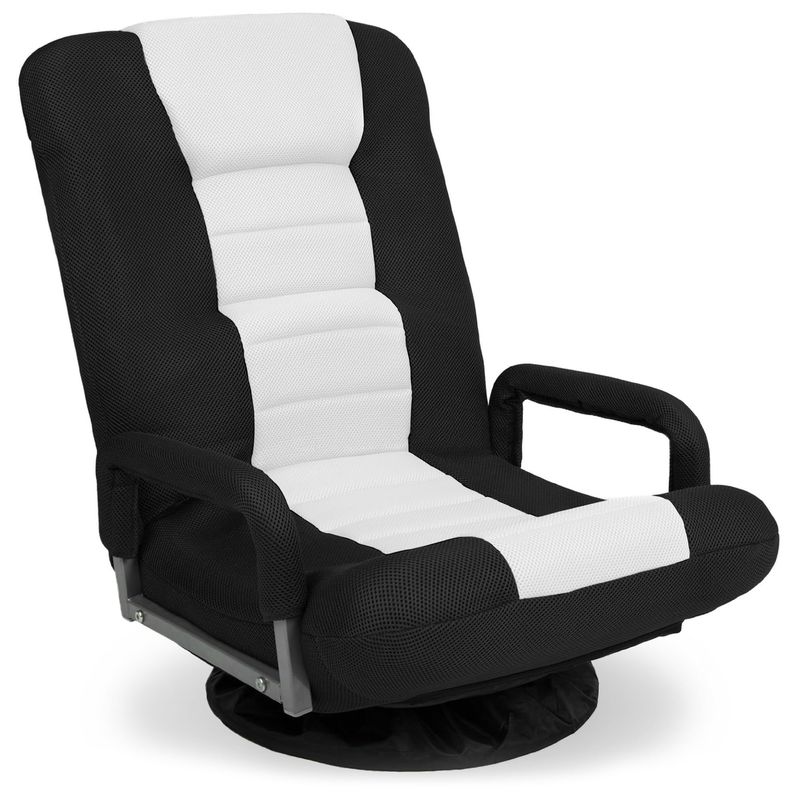 Draaiende stoel ALINUNU 360 graden Multipurpose vloer stoel Rocker voor TV 17 pond
