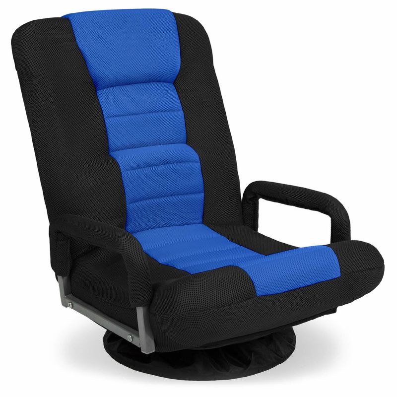 Postverpakking ALINUNU Draaiende speelstoel 360 graden Multifunctionele vloerstoel Rocker voor TV