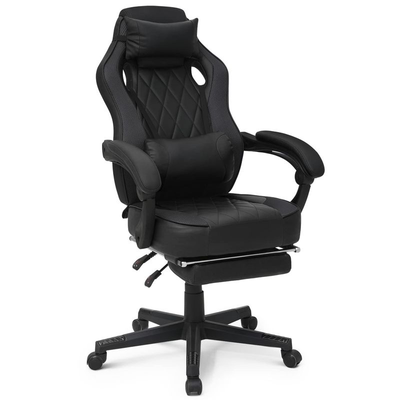 De PU-spelstoel van ALINUNU ergonomische racestijl verstelbaar voor lange spelsessies