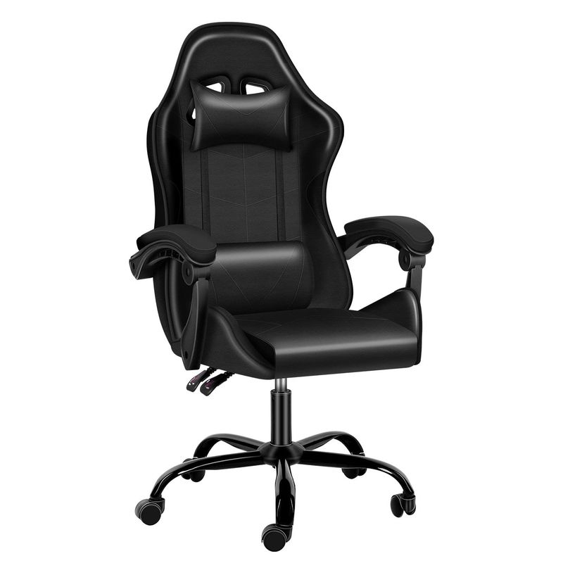 ALINUNU Gaming Room Computer Ergonomische videogame stoel met voetsteun en lumbaal steun