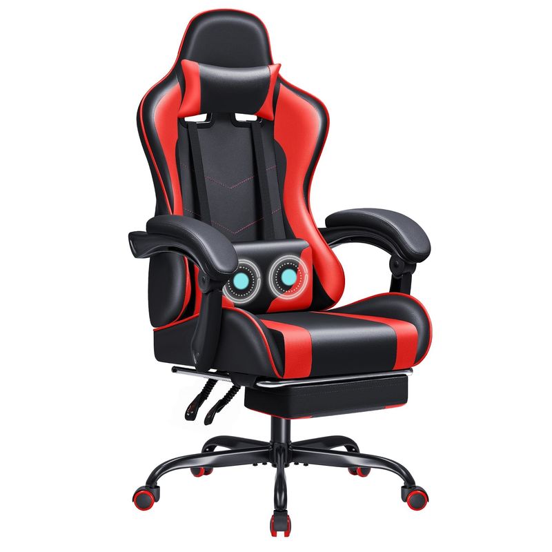 Moderne design ALINUNU Gaming Chair met massage lumbale steun en 360 draaiende stoel