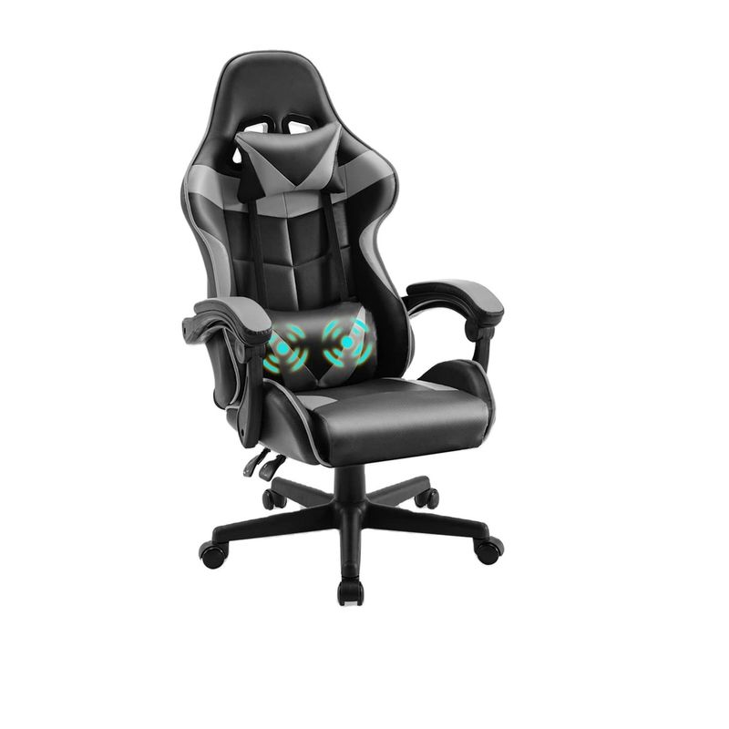 ALINUNU Gaming Chair High Back Ergonomische stoel met 3 gasliften en lumbale steun