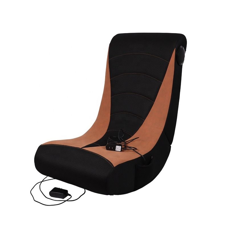 Kelder RGB LED PU leer computer kantoor gamer gaming stoel met lichten en luidsprekers