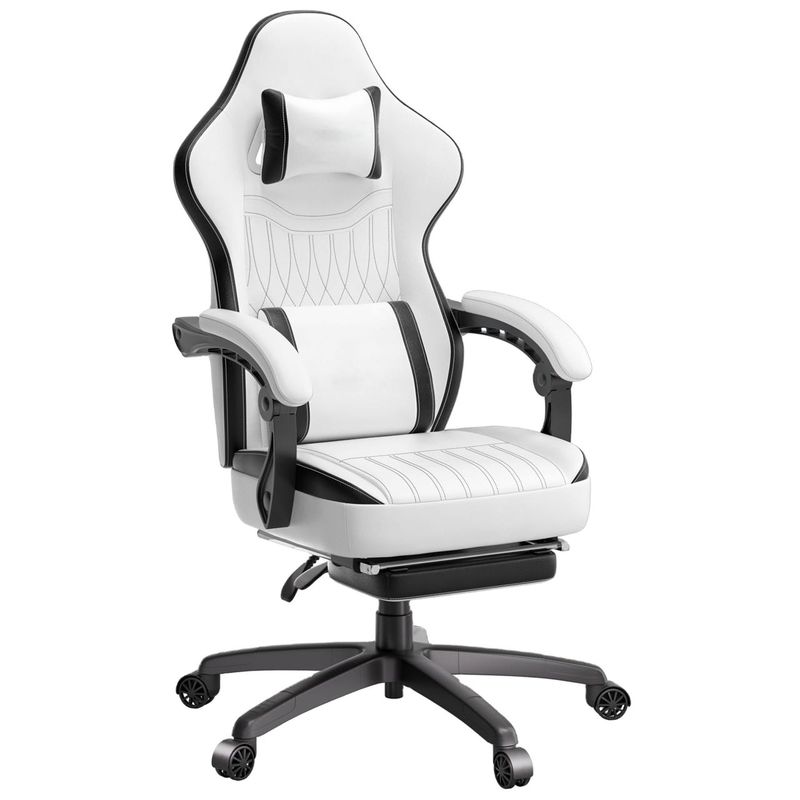 Computerkamer Spelstoel met Pocket Spring Kussen in 19.3&quot;D x 20.1&quot;W x 50&quot;H Grootte